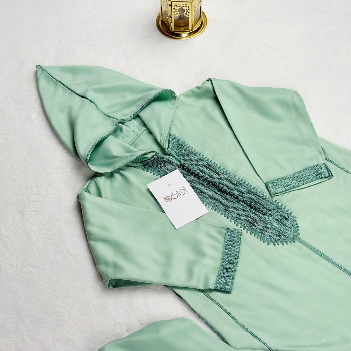 جلابة أطفال 3 قطع  بتوقيع Beldifez